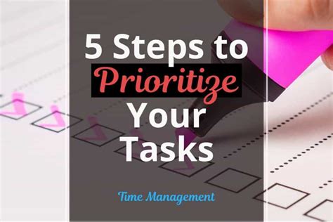 How To Prioritize Your Tasks