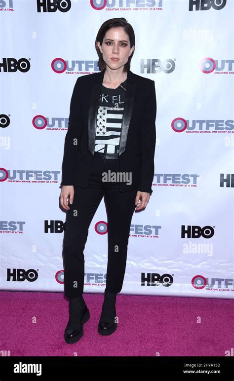 Sara Quin Attending The Interventions 2016 Outfest Los Angeles Lgbt