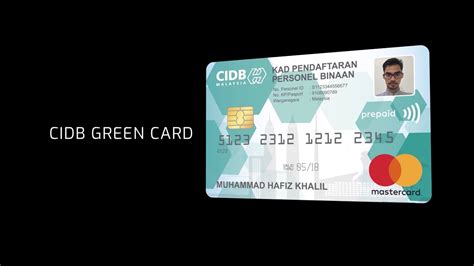 Cidb was established in july 1994 under the construction industry development board act (act 520) to undertake functions related to the construction industry. CIDB CONSTRUCTION PERSONEL CARD - YouTube