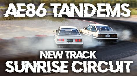 Sunrise Circuit AE86 Tandems Assetto Corsa Mods YouTube