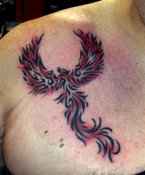 My Right Chest Rising Phoenix