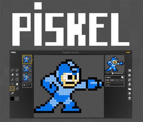 Use Piskel To Create Pixel Art For Making Animations Video Games Or