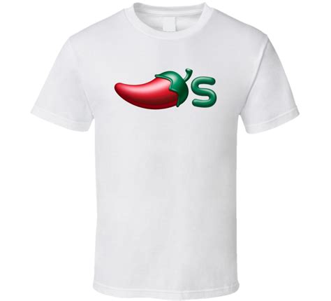 Chilis Chili Pepper Fast Food Restaurant Logo T Shirt