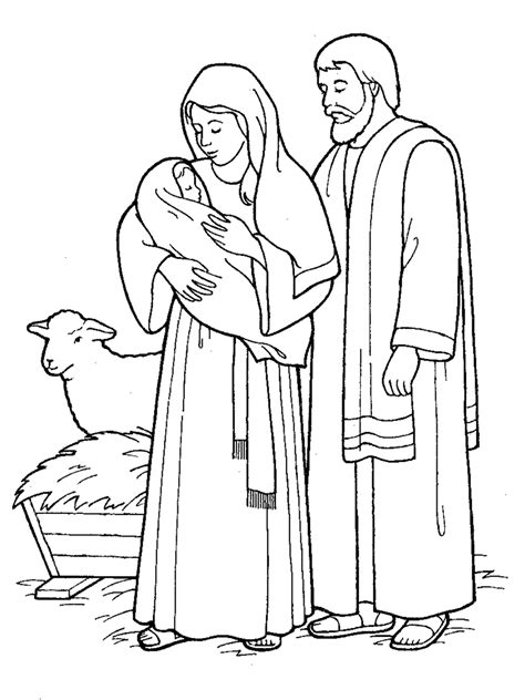 We have collected 38+ coloring page of mary joseph and baby jesus images of various designs for you to color. Coloring Page Of Baby Jesus Mary and Joseph | Top Free ...