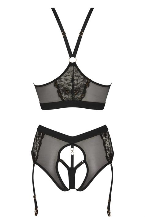 Serena Embroidery Lingerie Set • Sexy French Lingerie • Made In France