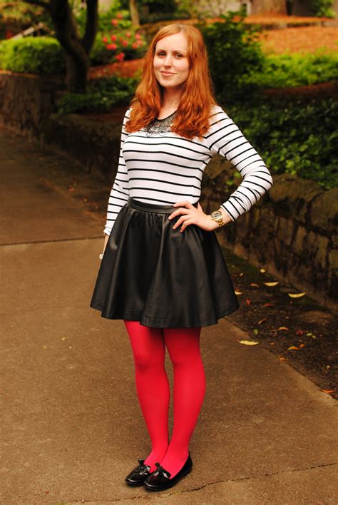 The Ultimate Red Tights Inspiration Fashionmylegs The Tights And Hosiery Blog