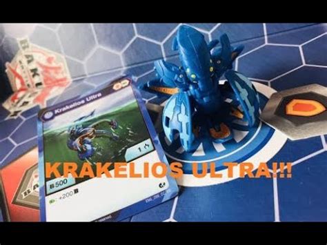 AQUOS KRAKELIOS ULTRA WAVE 3 Bakugan Battle Planet Review ...