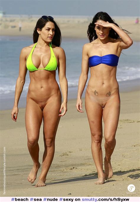 Beach Sea Nude Sexy Bikini Fit Athletic Tattooed