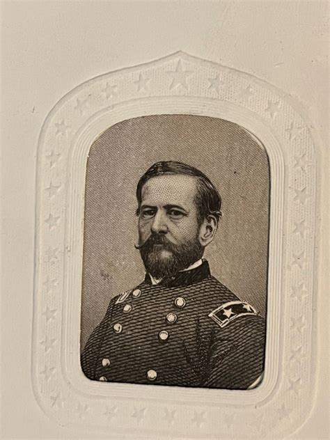 Civil War Carte De Visite General In Uniform Might Be Alfred