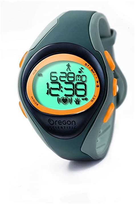 Oregon Scientific Basic Heart Rate Monitor With Tap On Lens Grey