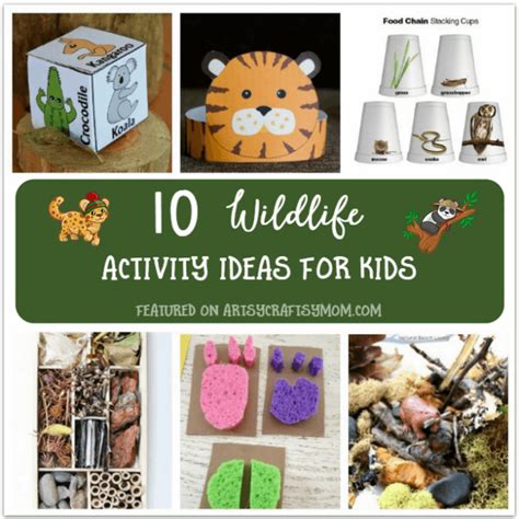 Check out the top 20 esl animal activities and games, along with worksheets, lesson plans and other recommendations for teaching english. 10 Wildlife Theme Activities For Kids To Do At Home