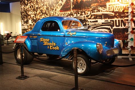 When you think '60s drag racing, gasser, or willys, only one car comes to mind: 1941 Willys Stone, Woods & Cook Gasser | Steve Sexton | Flickr