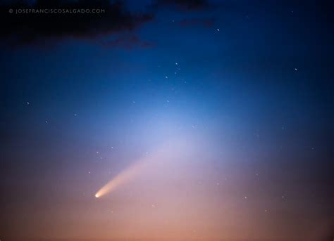 Comet Neowise 13 July 2020 © 2020 José Francisco Salgado Flickr