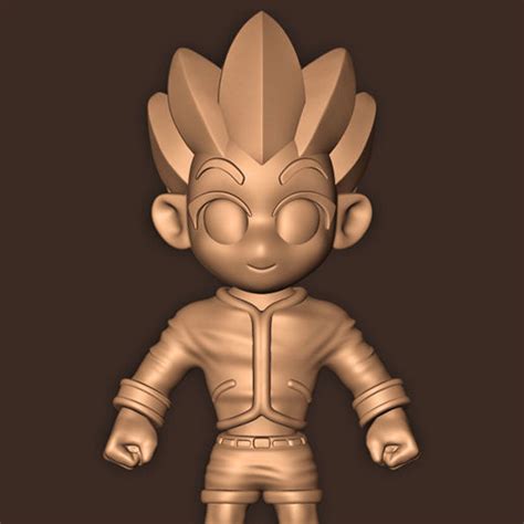 Gon Freecss Hunter X Hunter 3d Model 3d Printable Cgtrader