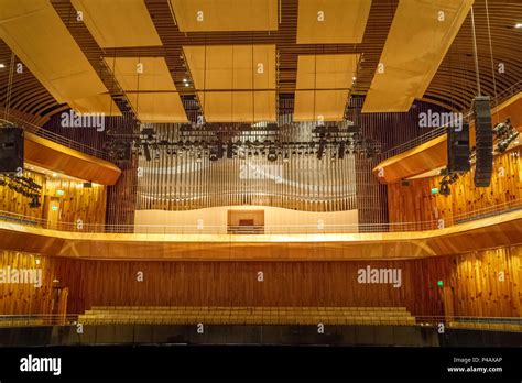 Pipe Organ Of Symphonic Concert Hall At Kirchner Cultural Centre