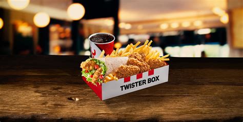 Feed your extended family and those in need with kfc's double bucket campaign in support of food banks canada. KFC Twister Box
