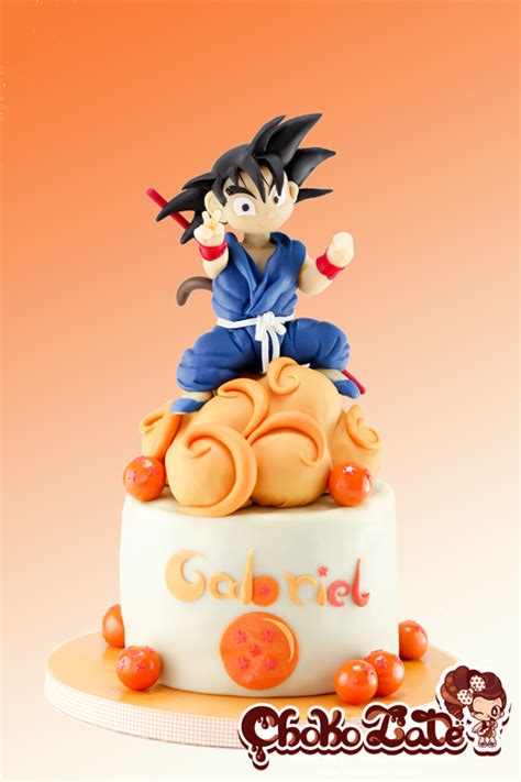 Dragon ball z cake design. Son Goku - Dragon Ball - CakeCentral.com