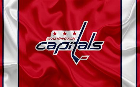 Hockey Washington Capitals Emblem Logo Nhl Hd Wallpaper
