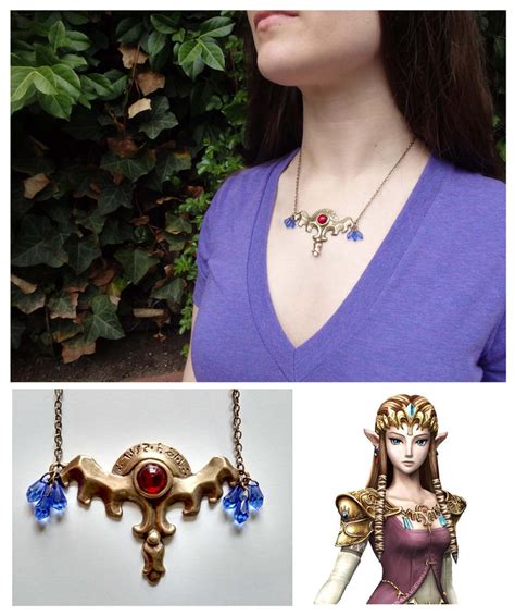 Twilight Princess Zelda Pendant Necklace By Alchemicalcosplay On