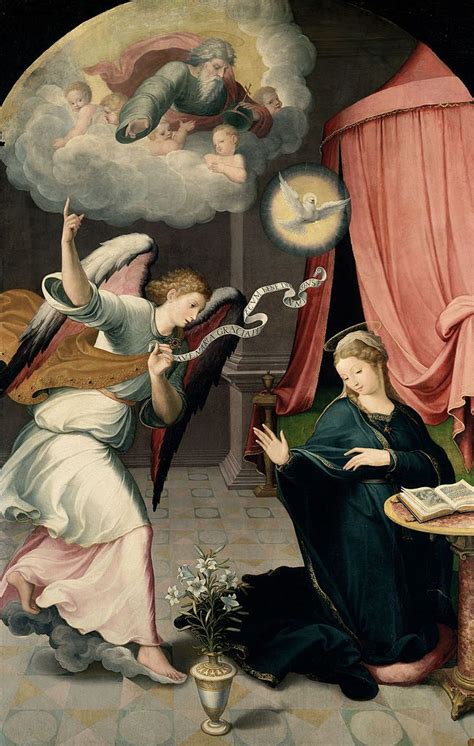 Juan Correa De Vivar C1510 1566 — The Annunciation 1559 The Museo