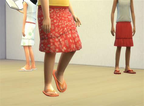 Mod The Sims Knee Length Summer Skirts