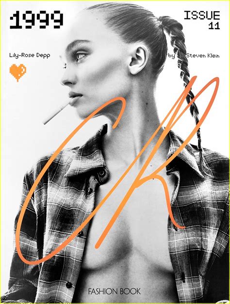 Lily Rose Depp Strips Down For Intimate Shoot With Cr Fashion Book