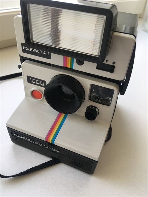 Polaroid Land Camera 1000 With Polatronic 1 Flash Etsy