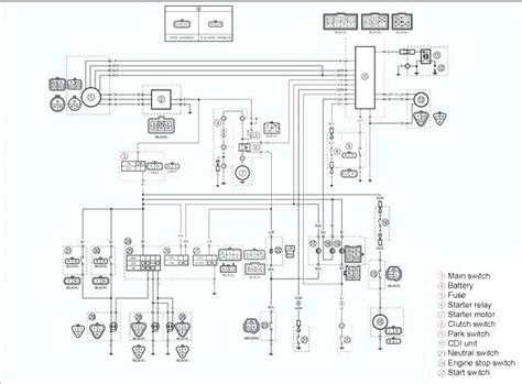 2007 acura mdx sway bar link manual. Yamaha Grizzly 350 Wiring Diagram - Wiring Diagram