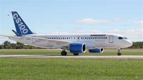 Photos Bombardier Cseries Completes First Flight Airlinereporter