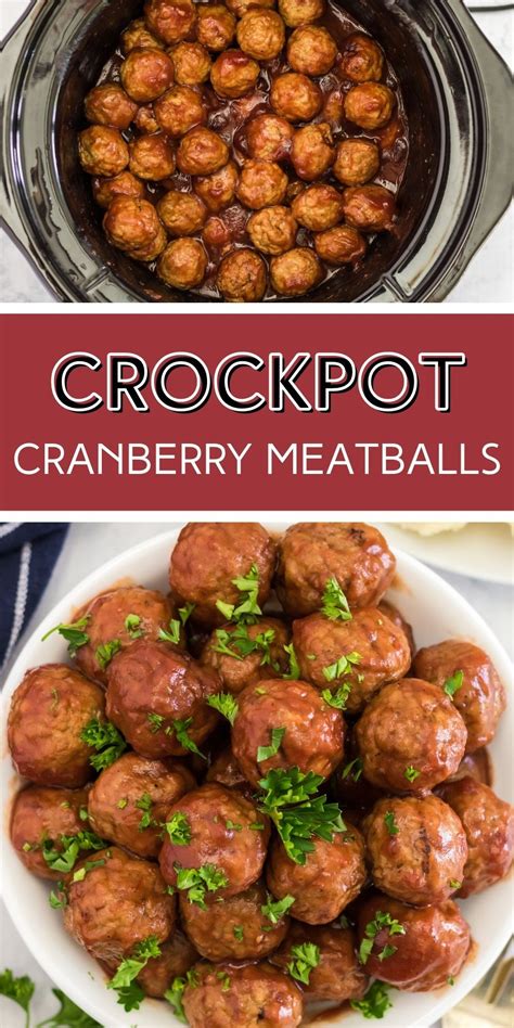 Serve These Crockpot Cranberry Meatballs As A Tasty Thanksgiving