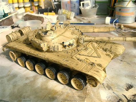 T72 M1 Lion Of Babylon Weathering