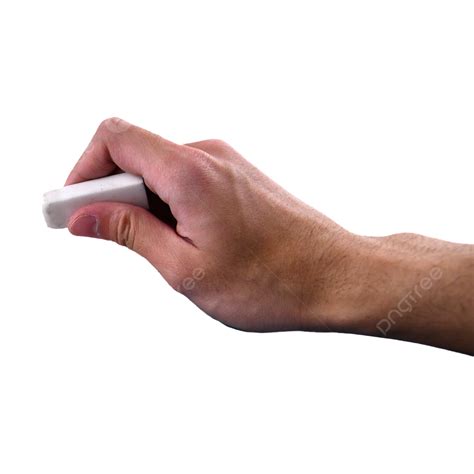 Hand Holding White Eraser Stationery Supplies Office Supplies Png