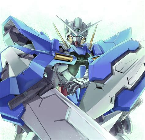 The Gn 001 Gundam Exia Aka Gundam Exia Exia Gundam Seven Swords Is