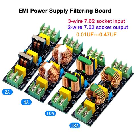 Power Supply Filtering Board Power Supply Filter Emi High Frequency Two