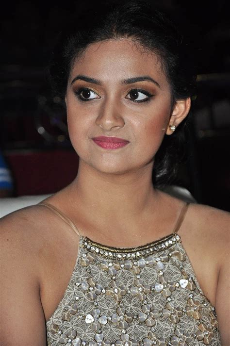 Keerthi Suresh At Nenu Sailaja Movie Audio Launch Photos Indian Actress Hot