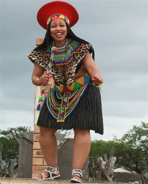 Clipkulture Phindile Gwala In Zulu Imvunulo Traditional Attire For Heritage Day 2019