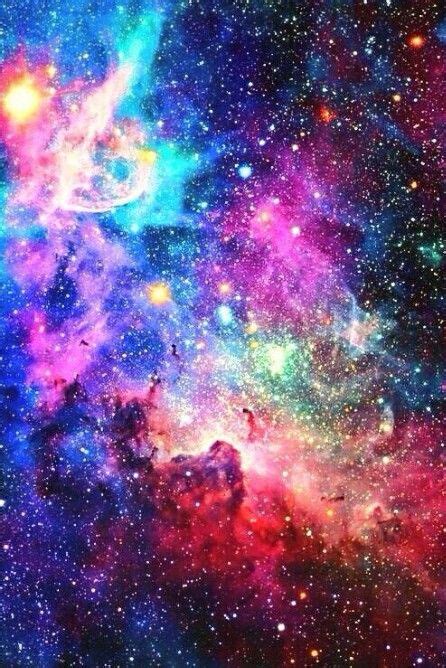 Colorful Galaxy Art Just Imagine Pinterest