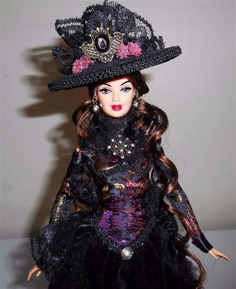 Victorian Gothic ~ Enchanting Dark Barbie Doll Ooak Custom Period