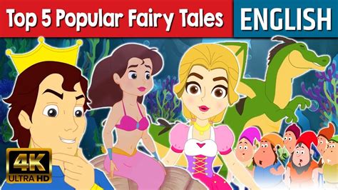 Top 5 Popular Fairy Tales Story In English Bedtime Stories