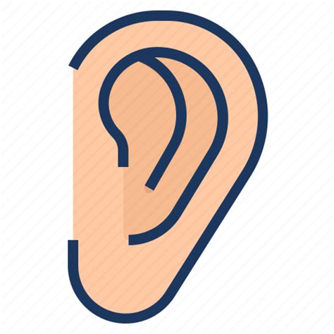 Audio Ear Hear Hearing Listen Icon Download On Iconfinder