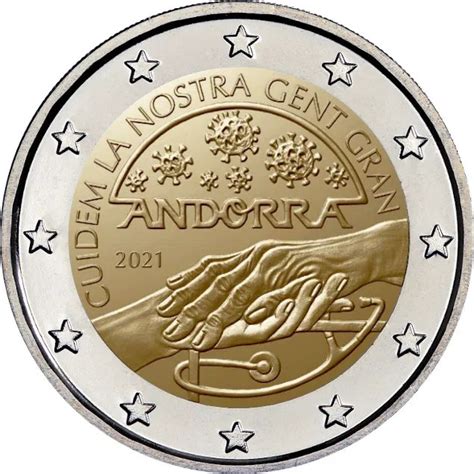 Emitidas Monedas De 2 Euros Conmemorativas Andorra 2021 Numismatica