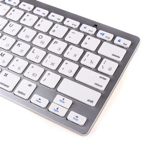 Russische Tastatur Ultradünne Bluetooth 30 Wireless Tastatur Für