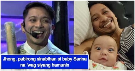 Jhong Hilario Posts Adorable Photos With Baby Sarina Pens Hilarious