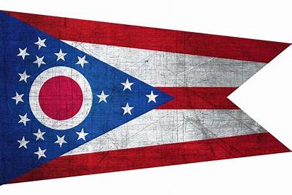 Ohio Flag Flags Metal State States Background