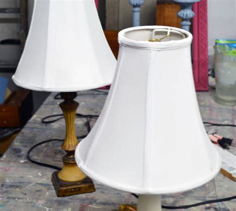 Yes You Can Paint A Lampshade Painting Lamp Shades Painting Lamps