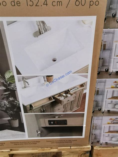 Northridge costco is located in northridge, california (91324). Costco-1600207-Northridge-60-Gray-Oak-Vanity2 - CostcoChaser