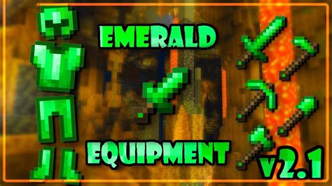Emerald Equipment Addon 119 Armor Echo Tools And Staff Mc Modnet
