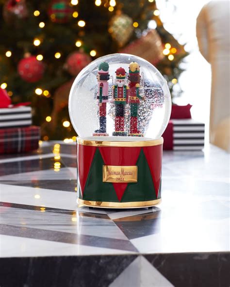 Exclusive Christmas Art 2021 Snow Globe Neiman Marcus