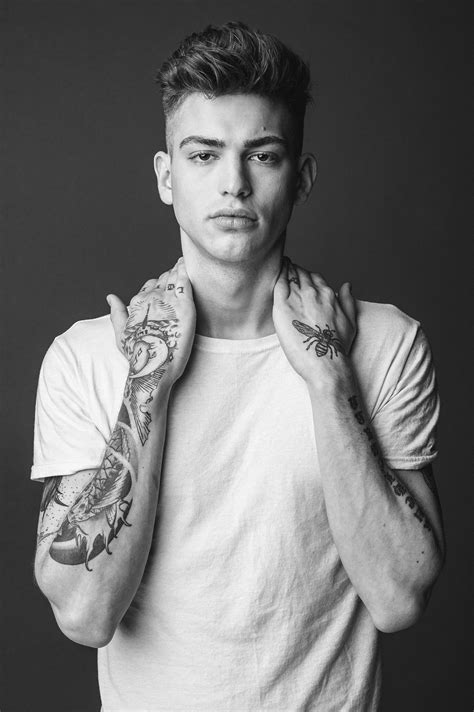 15 Male Models Reveal The Stories Behind Their Tattoos Gq