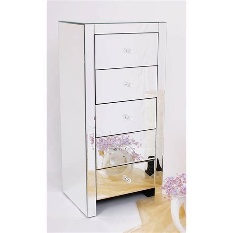 $10.00 coupon applied at checkout save $10.00 with coupon. five drawer mirrored tallboy by out there interiors ...